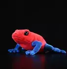 Simulation Oophaga Pumilio Poison Dart Frog Plush Toy 22Cm Strawberry Poison Fro