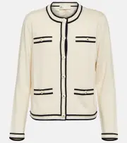 [Tory Burch] Tory Burch Kendra wool cardigan AU 12 white