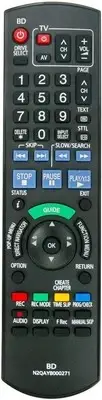 New N2QAYB000271 Remote Control with Panasonic Diga Blu-ray Disc Recorder