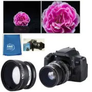 Ultra Wide Angle Macro Lens for Canon EFM 50mm 1.8 STM 15-45mm EOS M6 M50 M100