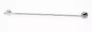 Alno C8320-24-PC Contemporary I 24" Crystal Towel Bar Polished Chrome