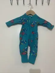bonds zip wondersuit Fish Sz 0000 Bnwt (g60