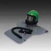 New NOVA 2000 Fresh Air Fed Sandblasting Helmet Sand Blast Hood For Shotblasting