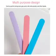 5pcs Reusable Silicone Wax Spatulas for Stirring Wax Hair Removal Crafts