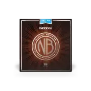 D'Addario NB1253 Nickel Bronze Acoustic Guitar String Set Light 12-53