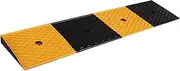 Threshold Ramp, Mountable Rubber Threshold Ramp, Solid Rubber Wheelchair Ramp, Threshold Ramp for Doorways, Outdoor Curb Ramp for Cars, Bikes. (Size : 100x15x4cm)