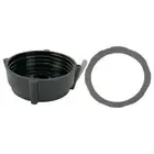 Container Bottom Cap and Rubber Ring Seal Replacement for Oster Pro 1200 Blender