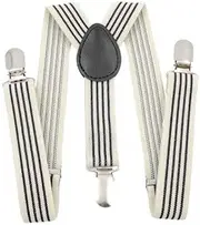 [UxicRuya] 2x Kids Braces Y Back Shoulder Straps Suspenders Y Shape Adjustable Suspenders for Boys Girls Cosplay