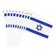 5/10/20/50/100pcs Israel Handheld Portable Flags for Activity 50pcs