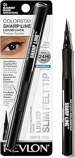 Revlon ColorStay Liquid Eye Pen, Classic, Blackest Black