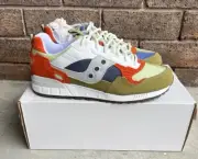 Saucony Originals Shadow 5000 Shoes Mens US 8 Outdoor Olive Grey Orange