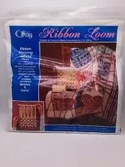 Offray Ribbon Weaving Loom Kit with VHS Instructional Video- Rare