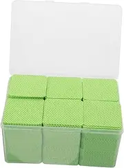 MOTHNUR 1080pcs Wipe Cotton Pad Square Cotton Pads Nail Polish Remover Pads Lash Glue Remover Lash Glue Wipes Glue Removal Wipes Glue Removing Wipes Lint Cotton Pads Bottle Wipes