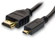 8ware RC-MICHDMI-1.5 1.5m Micro HDMI to High Speed HDMI Cable with Ethernet Male to Male