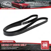 Gates Alternator Micro-V Drive Belt for Toyota Auris ZZE150 1.4L 71KW 1398CC