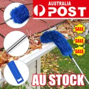 Gutter Cleaning Brush Roofing Tool with Telescopic Extendable Pole CG