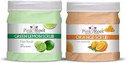 Pink Root Green Lemon Scrub 500gm with Orange Scrub 500gm