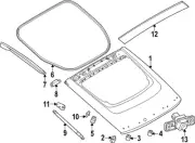 Genuine Nissan Side Seal 90822-6GP0A