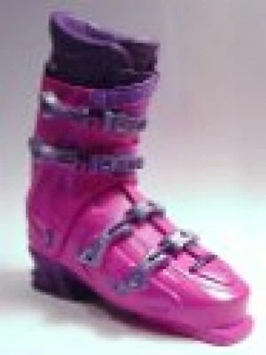 Freestyle Pink/Purple Ski Skiing Boot Downhill Alpine Just the Right Shoe Style