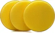 Glass Polish (125mm) Pack of 3 Ultra-Soft Foam Applicator Pad, Multi-Purpose Sponge Pad - GP15001