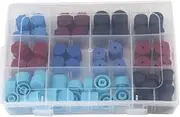 bairong Car R134A 77Pcs AC A/C System Valve Core Dust Set Air Seal