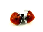 FIAT 600 Turn Signal Light Set includes casings lenses socket NEW #28b (for: Fiat)