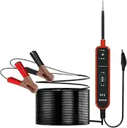 Voltage Tester for Car - 6V-24V Portable Circuit Tester - Voltage Testing Accessories, Overload Protection Detection Tool for Repair Stores