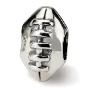 Lex & Lu Sterling Silver Reflections Kids Football Bead