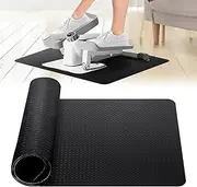 Upgraded Double-Sided Non-Slip Workout Mat for Under Desk Elliptical, Exercise Mat for Ellipse Leg Exerciser as Seen on TV, Anti-Slip Mat Suitable for Leg Exerciser