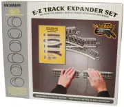 Bachmann-Expander Set - E-Z Track(R) -- Nickel-Silver Rail & Gray Roadbed - HO