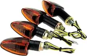 EMSea 2x 12V Front & Back Motorcycle/Bike/Motorbike Bulb Indicators Lights Set