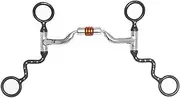 NEW YORK TACK NY Bits Western S Shank Low Port Copper Rollers (5""), NYT-SSH02-50