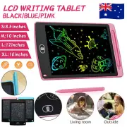 8.5" 10" 12" 16"LCD Writing Tablet Drawing Board Colorful Doodle Handwriting Pad