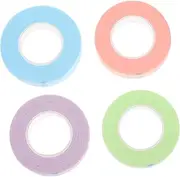 [Outanaya] 4 Rolls Eyelash Eyelid Tape Lash Adhesive False Lashes Eyeshadow Individual Lashes Cluster Lashes Lash Clusters Duo Glue Eyelid Tape for Lash Extensions Double Non-Woven Fabric