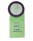Eco Green Micro-Lined 2-Ply Back Pack Vacuum Bags (10/Pk)