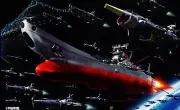 Anime space battleship yamato for large Playmat Gaming Mat