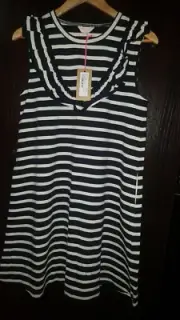 GORMAN Oui Non valance Dress Size 8 Bnwt