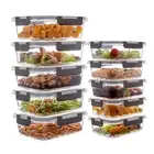 10 Pack Glass Meal Prep Containers, Glass Food Storage Containers with Lids, ...