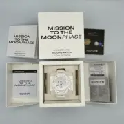 Omega x Swatch snoopy Speedmaster MISSION TO THE MOONPHASE NASA SO33W700