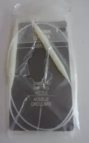 SUSAN BATES LUXITE CIRCULAR KNITTING NEEDLE, #13 US