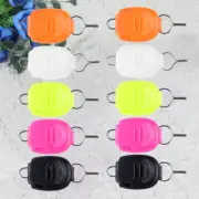 25 Pcs Fishing Rod Line Keeper Holders Clip No Worry of Losing