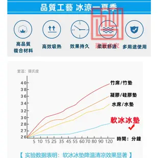 🔥反季清倉➕台灣現貨🔥 極勁冰涼墊【買冰涼墊送冰涼枕】 車椅坐墊 冷凝床墊組 冰涼床墊組 涼席 水床 降溫神器 清倉