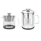 Soybean Milk Strainer Multipurpose Frying Oil Storage Can with Lid Glass Oil