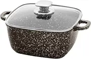 [WYRMB] Glass Cooking Pot Non Stick Soup Pot Household Gas Induction Cooker Two Ear Soup Pot Soup Pot Soup Pot Congee Pot Pot