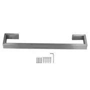 40cm Bath Towel Holder Brushed 304 Stainless Steel Wall Mount Towel Bar Rack for Bathroom