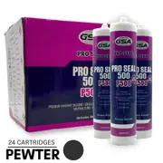 GSA PROSEAL 500 Neutral Cure Silicone, Pewter