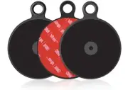 APPS2Car Dashboard Pad Mounting Disk for Suction Cup Phone 3 Pack, Black