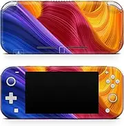 TACKY DESIGN Abstract Colorful Skin Compatible with Nintendo Switch lite Skin, Twisting Switch lite Skin Vinyl 3m Stickers Full wrap Cover
