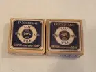 VTG(2) L'Occitane lait milk Shea Butter Extra Gentle Pure Vegetable Soap 1.7oz