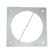 Whitfield Combustion Quick Disconnect Gasket (4")" 61050016